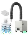 VEVOR Schweißrauchabsauger 280W Lötrauchabsorber 459m³/h Lötrauchabsaugung