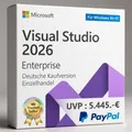 Microsoft Visual Studio 2026 Enterprise UVP :€5.445.- Einzelhandel ESD | Deutsch