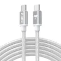 USB C auf USB C Kabel 240W USB C Kabel PD Schnellladekabel Nylon USB Typ C Ladekabel für iPhone 16 15 Pro Max, Samsung S24 S23 S22 S21, iPad Pro, MacBook Pro/Air, Pixel 7, Switch