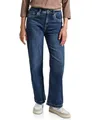 Street One Wide Leg Jeans mid Blue Soft Washed 27