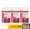 Borotalco Men Amber Dry Stick Deodorant absorbiert Schweiß 72H Max Schutz 3er...