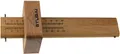 STUBAI Streichmaß doppelt mit mm-Skala – Präzisions-Parallelanreißer 150mm & 220mm aus Buchenholz – Markierwerkzeug für Tischler & Schreiner – Doppelstreichmaß mit gehärteten Nadeln – Made in Austria