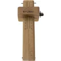 STUBAI Holz-Streichmaß doppelt Skala 0-100 mm Länge 220 mm