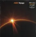 Abba Voyage POSTER AND POSTCARD INCLUDED. NEAR MINT Universal Vinyl LP