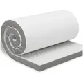 ELONEO, Topper Matratzentopper 90x200, 140x200, 180x200 und weitere Größen, 5 cm hoch, Visco, für Hausstauballergiker, schadstoffgeprüft, waschbar grau|weiß 90 cm x 200 cm x 5 cm