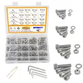 Schrauben Set M2 M3 M4 M5 Edelstahl Muttern Unterlegscheiben 945tlg