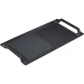 AREBOS Gusseisen Grillplatte | 43,6x22,9 cm | Induktion, Ofen, Gasgrill - Schwarz