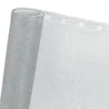 HaGa® Zaunblende (Meterware) Sonnenschutzgewebe 85% 1,5m Br. silbergrau