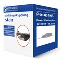 Oris Anhängerkupplung starr für PEUGEOT Boxer Kasten/Bus Typ 244 AHK