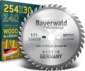 Bayerwald - HM Kreissägeblatt - Ø 254 x 2.8 x 30 | Z=40 WZ | Serie 11.55 -