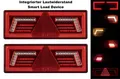 2x LED Rückleuchte 6 Funktionen 12V 24V Traktor Bagger Kipper LKW Effekt Neon