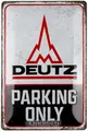 Nostalgic-Art Metallschild Blechschild 20 x 30cm - Deutz - Parking Only