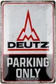 Nostalgic-Art - Blechschild 20 x 30cm - Papas Service