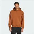 adidas Sportswear Hoodie SOFT LUX HOODIE (1-tlg) braun L (44)