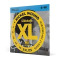 D'Addario EXL125 Nickel Wound E-Gitarrensaiten, Super Light Top/Regular Bottom, 9-46