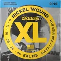 Daddario EXL125 Nickel Wound Super Light Top Regular Bottom 09-46