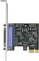 DeLOCK PCI Express Card to 1 x Parallel IEEE1284 - Parallel-Adapter - PCIe 2.0 Low-Profile - IEEE 1284 x 1