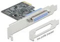 DELOCK 90500 - 1 Port DB25, parallel, PCIe Karte
