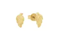 Amor Paar Ohrstecker Amor Ohrstecker für Damen, Gold 375, Blatt (Ohrstecker, 2-tlg)