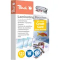 Peach Laminierfolie 54x86mm Kreditkarte 125mic PP525-07, Folien