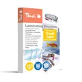 Peach Laminating Pouches for Credit Cards (54x86mm), 125 mic, glossy, PP525-07, 