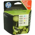 4 HP Tinten C2N92AE 920XL Multipack KCMY