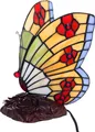 Tischlampe Tiffany-Style Schmetterling 203 Leuchte Dekorationslampe
