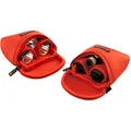 Protec N265RX 3-teilige Neoprenhülle für Altposaunen-Mundstücke, Rot