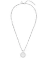 Purelei Lolani Kette Damen (Silber) – Halskette Damen aus langlebigem Edelstahl – Wasserfeste Kette mit Anhänger – 45-50 cm Länge verstellbar – Halskette für deinen individuellen Look