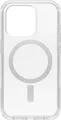 Otter Products OtterBox Symmetry Series Clear - Hintere Abdeckung für Mobiltelefon - kompatibel mit MagSafe - Polycarbonat, Kunstfaser, Silberphosphatglas - klar - für Apple iPhone 15 Pro (77-93026)