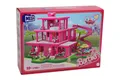 MEGA Puppenhaus Barbie The Movie Puppenhaus für Filme Fans, mit 4 kleine Puppen, HPH26