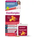 Sanotact Eisen Komplex 100 Mini-Tabletten, Mit 14mg hochdosiert, Kupfer, Folsäur