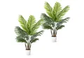 Kunstpalme Künstliche Areca Palme, Künstliche Palme, Kunstpalme mit Topf Areca Palme, PASCH, Höhe 110 cm