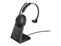 Jabra Evolve2 65 MS Mono Headset On-Ear schwarz
