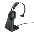 Jabra Evolve2 65, Headset schwarz, Ladestation
