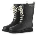 Ilse Jacobsen RUB15 Gummistiefel Naturkautschuksohle, perfekt für Regenwetter, skandinavisches Design schwarz 39 EU