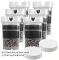Jahrespaket mit Mikroschwamm für AcalaQuell Kannen Wasserfilter Swing, Sunny, Wassetto, One