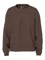 Sweatshirt PIECES Pcchilli Ls, Größe Bc, Damen, Langarm, Baumwolle, Schwarz
