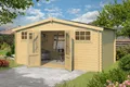 Gartenhaus Holz 28mm BOSTON480x292cm Sockelmass 28mm solange Vorrat AKTION