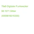 Tfa Digitaler Funkwecker 98.1071 Silber Kunststoff (4009816016300)