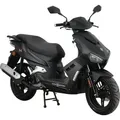 Motorroller Mustang FI 50 ccm 45 kmh EURO 5 mattschwarz - Schwarz