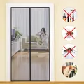 Hochwertiger Fliegengitter Vorhang 90x210cm - Elegant und strapazierfähig