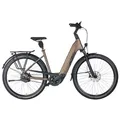 KTM E-Bike KTM Macina City 810 Belt 800 Wh Damen braun 2025, Enviolo TR-380 36H, Enviolo, Bosch Performance Line CX GEN5 smart System, 800 Wh 51 cm