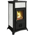 La Nordica-Extraflame Kaminofen "Gemma", weiß, Keramik, 6 kW - weiss