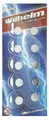 10 x CR1220 WILHELM Blister Lithium Knopfzelle 3V 40mAh ø12x2,0mm Batterie DL1220