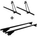 2x Fahrradträger ORION + Relingträger Tiger Alu XL kompatibel mit für Mitsubishi Outlander PHEV ab 14