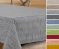 Wachstuchtischdecke rund oval eckig, Georginias Tischdecke abwischbar, Farbe und Größe wählbar (Rund 120 cm Grau)