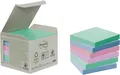 Post-it Haftnotizen Recycling 76 x 76 mm 4-farbig 6 Blöcke á 100 Blatt