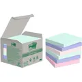 Pic Sticky notes post-it recycled 76 x 76 pk 6 karton kleurenasso