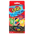 UNO H2O To Go Kartenspiel wasserfest mit Karabinerhaken für 2-10 Spieler NEU
